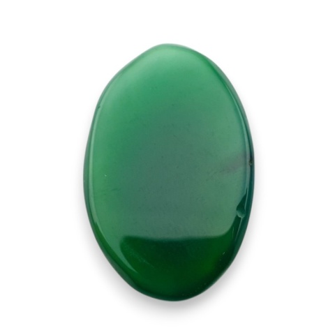 Onyks zielony kaboszon fasetowany 28x18 mm nr 47 Onyks zielony kaboszon fasetowany 28x18 mm nr 47