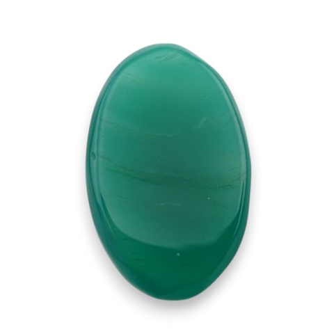 Onyks zielony kaboszon fasetowany 28x18 mm nr 55 Onyks zielony kaboszon fasetowany 28x18 mm nr 55