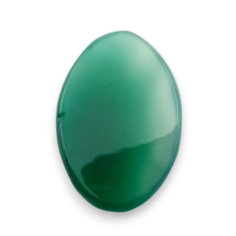 Onyks zielony kaboszon fasetowany 28x19 mm nr 46 Onyks zielony kaboszon fasetowany 28x19 mm nr 46