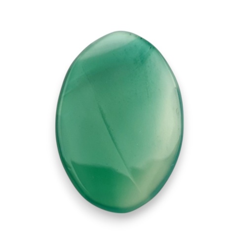 Onyks zielony kaboszon fasetowany 30x21 mm nr 72 Onyks zielony kaboszon fasetowany 30x21 mm nr 72