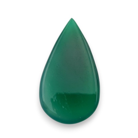 Onyks zielony kaboszon fasetowany 31x17 mm nr 76 Onyks zielony kaboszon fasetowany 31x17 mm nr 76