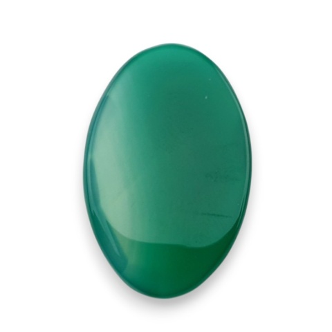 Onyks zielony kaboszon fasetowany 31x20 mm nr 48 Onyks zielony kaboszon fasetowany 31x20 mm nr 48