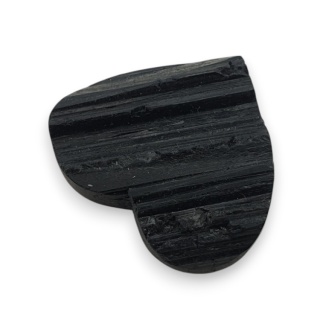 Czarny turmalin kaboszon druzy 25x22 mm nr 484