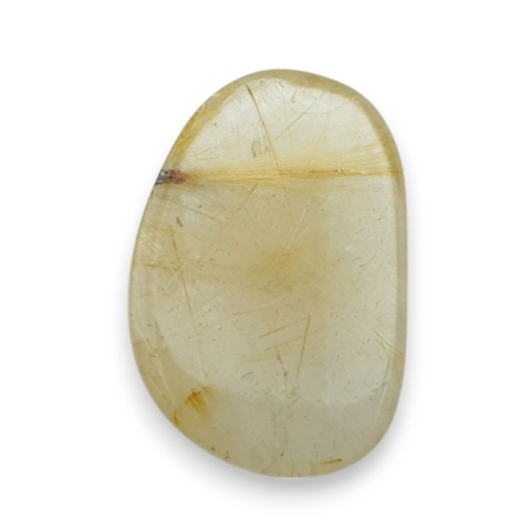 Kwarc z rutylem kaboszon fasetowany 22x15 mm nr 16 Kwarc z rutylem kaboszon fasetowany 22x15 mm nr 16