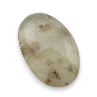 Kwarc z rutylem kaboszon fasetowany 24x16 mm nr 66