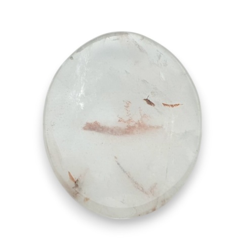 Kwarc z rutylem kaboszon fasetowany 26x21 mm nr 113 Kwarc z rutylem kaboszon fasetowany 26x21 mm nr 113