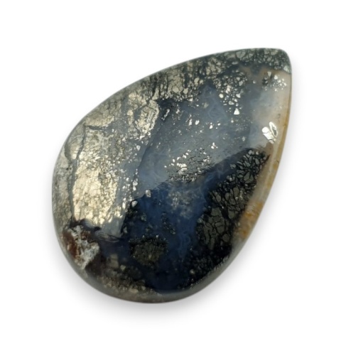 Markazyt kaboszon 22x15 mm nr 76 Markazyt kaboszon 22x15 mm nr 76