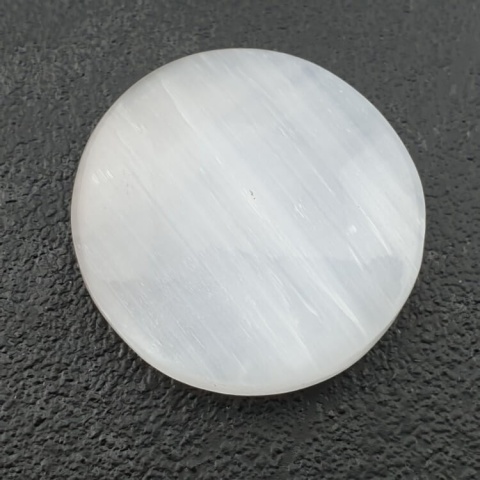 Selenite cabochon fi 25x mm no 54 Selenite cabochon fi 25x mm no 54