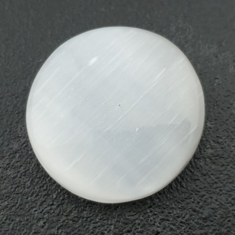 Selenite cabochon fi 27x mm no 48 Selenite cabochon fi 27x mm no 48