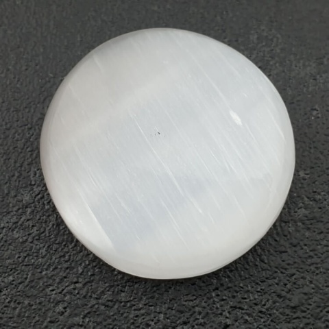 Selenite cabochon fi 27x mm no 48 Selenite cabochon fi 27x mm no 48