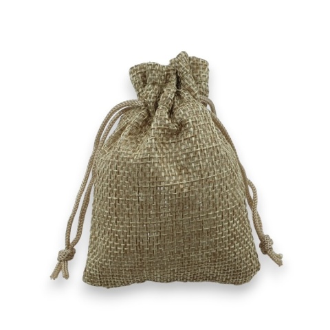 Decorative bag 9x7 cm 1 pc beige Decorative bag 9x7 cm 1 pc beige