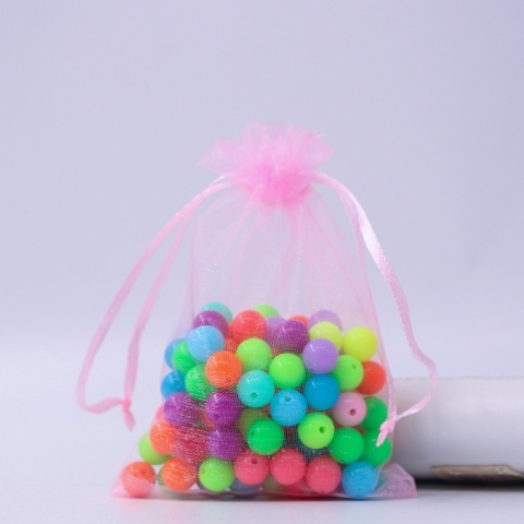 Organza bag 10x8 cm 1 pc pink Organza bag 10x8 cm 1 pc pink