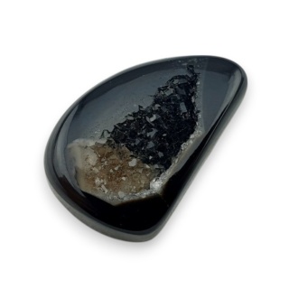 Agat druzy kaboszon 19x12 mm nr 318