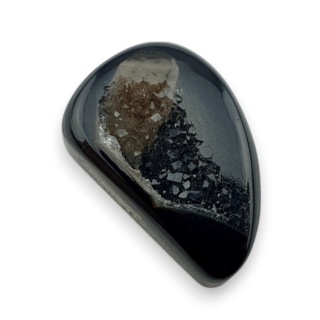Agat druzy kaboszon 19x12 mm nr 318