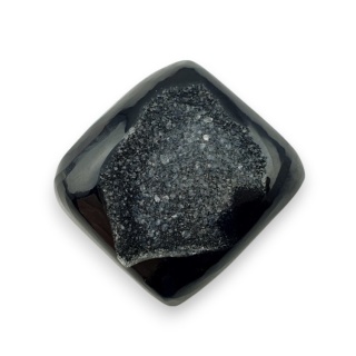 Agat druzy kaboszon 23x22 mm nr 217