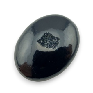 Agat druzy kaboszon 25x19 mm nr 208
