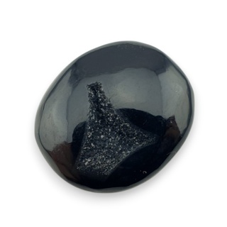 Agat druzy kaboszon 25x22 mm nr 310