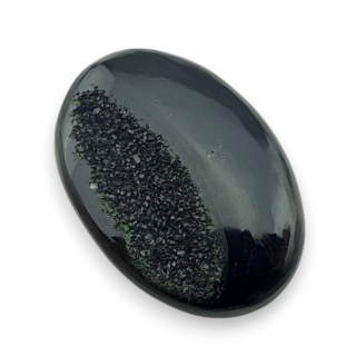 Agat druzy kaboszon 27x18 mm nr 238