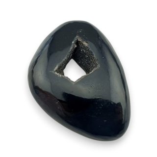 Agat druzy kaboszon 27x20 mm nr 312