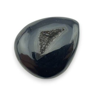 Agat druzy kaboszon 27x22 mm nr 186