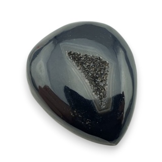 Agat druzy kaboszon 27x22 mm nr 186