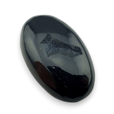 Agat druzy kaboszon 28x17 mm nr 270