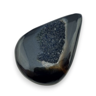Agat druzy kaboszon 28x19 mm nr 304