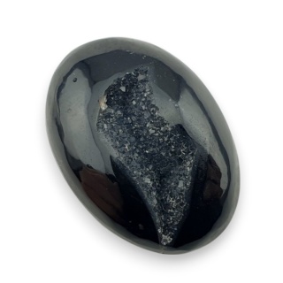 Agat druzy kaboszon 28x20 mm nr 202