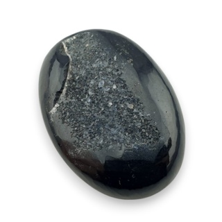 Agat druzy kaboszon 30x21 mm nr 262