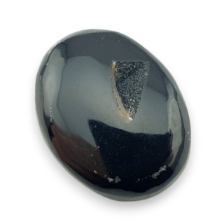 Agat druzy kaboszon 30x23 mm nr 219