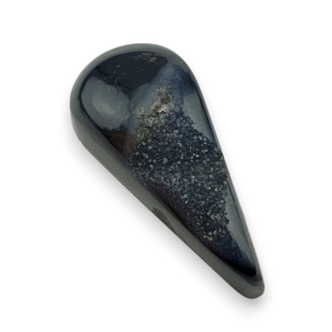 Agat druzy kaboszon 31x14 mm nr 284 Agat druzy kaboszon 31x14 mm nr 284