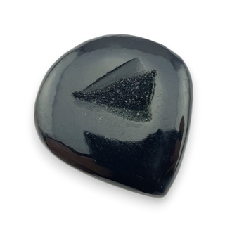 Agat druzy kaboszon 31x29 mm nr 314