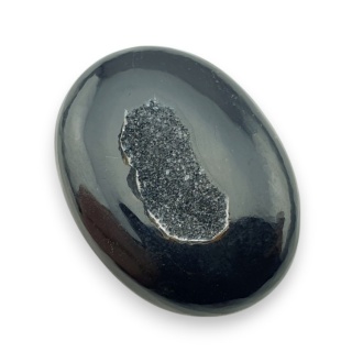 Agat druzy kaboszon 32x24 mm nr 214