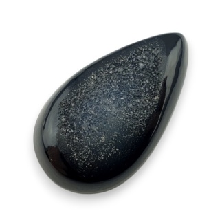 Agat druzy kaboszon 33x19 mm nr 221