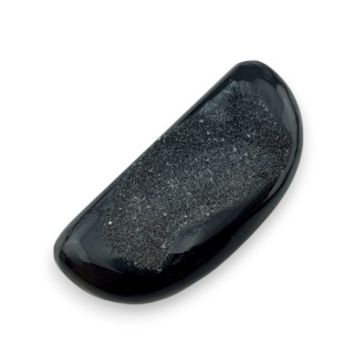 Agat druzy kaboszon 34x16 mm nr 198