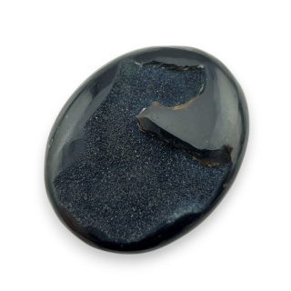 Agat druzy kaboszon 34x27 mm nr 196