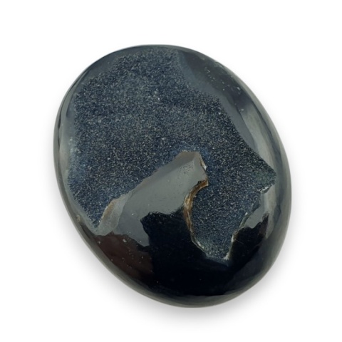 Agat druzy kaboszon 34x27 mm nr 196 Agat druzy kaboszon 34x27 mm nr 196