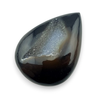 Agat druzy kaboszon 36x25 mm nr 244