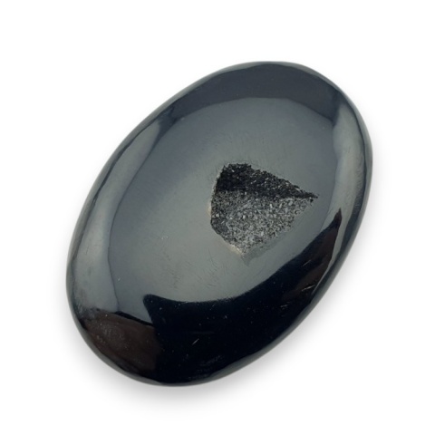 Agat druzy kaboszon 38x26 mm nr 256