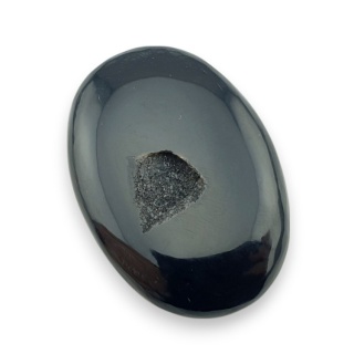 Agat druzy kaboszon 38x26 mm nr 256
