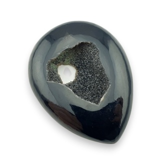 Agat druzy kaboszon 40x30 mm nr 233