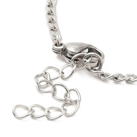Stainless steel armour bracelet 17+3.5 cm Stainless steel armour bracelet 17+3.5 cm