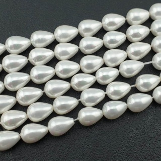 Koraliki Seashell łezka 11x8 mm 2 szt.
