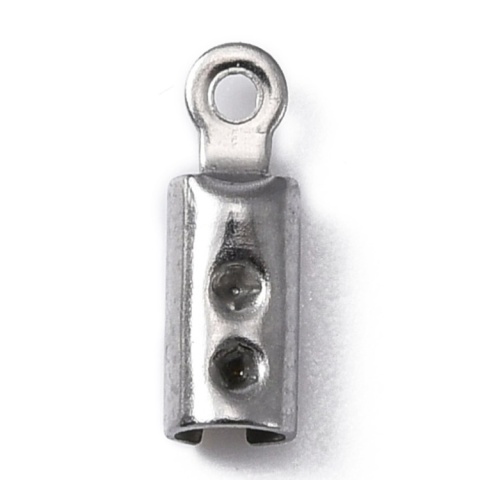 Crimp terminals stainless steel 2.6 mm 10 pcs Crimp terminals stainless steel 2.6 mm 10 pcs