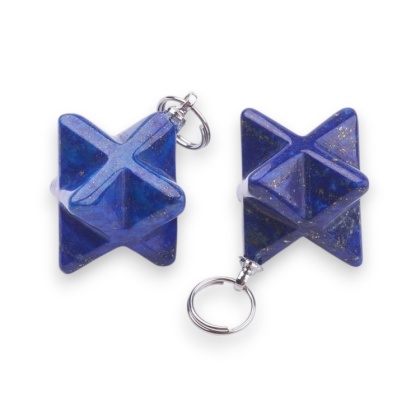 Lapis lazuli zawieszka merkaba 20 mm 1 szt.