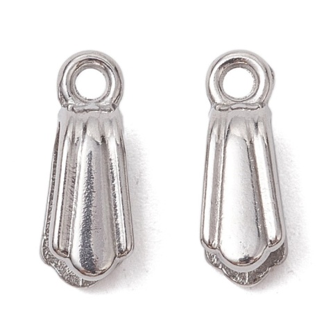 Stone bail stainless steel 10.5x3.8 mm 2 pcs Stone bail stainless steel 10.5x3.8 mm 2 pcs