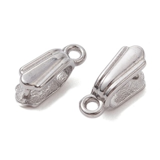 Krawatka do kamieni stal szlachetna 10,5x3,8 mm 2 szt