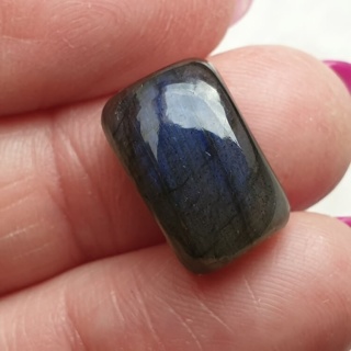 Labradoryt kaboszon 16x10 mm nr B491