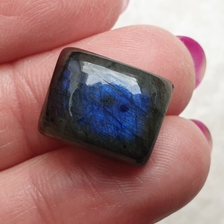 Labradoryt kaboszon 16x12 mm nr B486