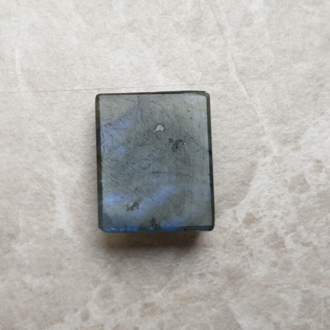 Labradoryt kaboszon 18x15 mm nr B465
